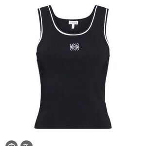 Loewe Black Anagram Tank Top